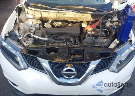 2016 Nissan Rogue Sv из США, поврежденный, VIN KNMAT2MT7GP729819